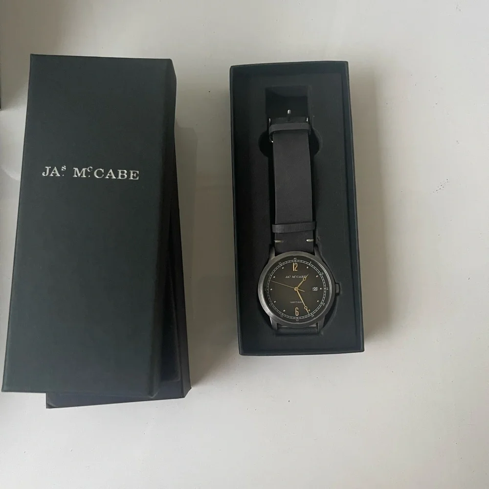 JAMES MCCABE HERITAGE 42 QUARTZ // JM-1034-02 mens watch